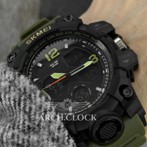 Skmei 1155 Black-Military