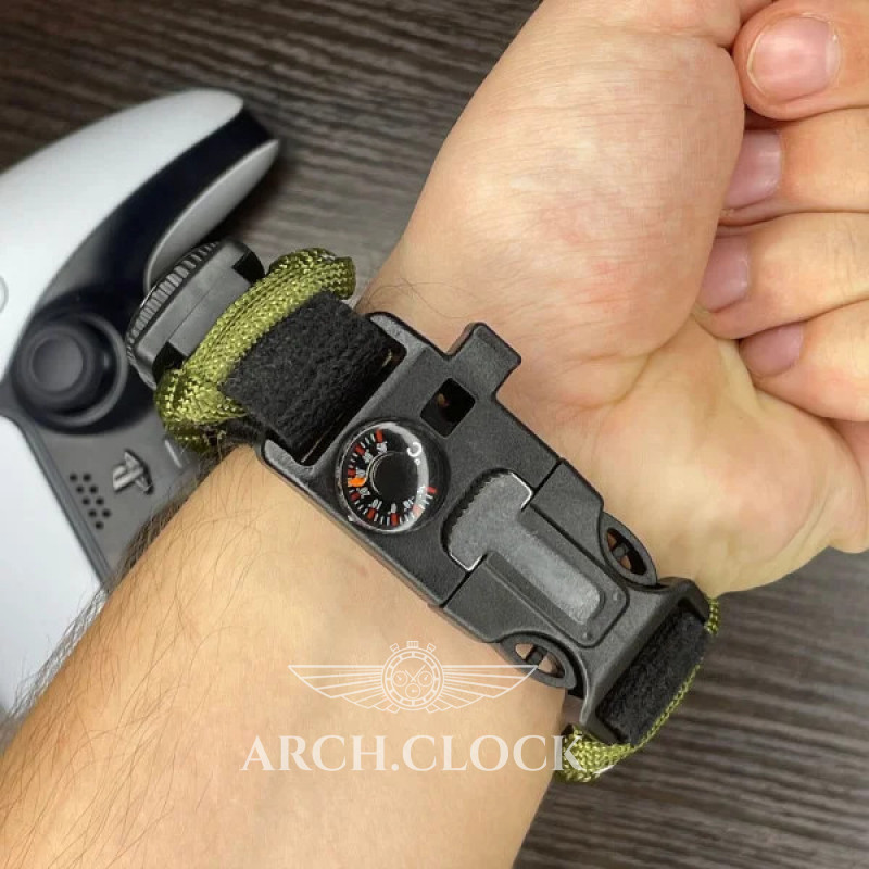 Годинник Skmei 1155BNAG Army Green, фото 6