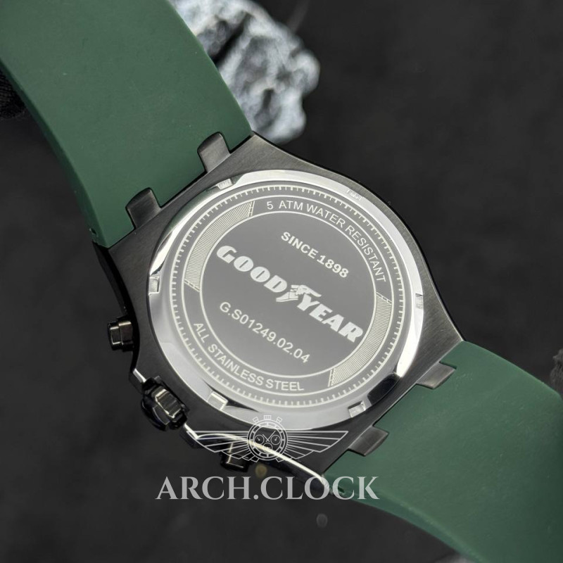 Годинник Goodyear Chrono Apex Noir Green, фото 4