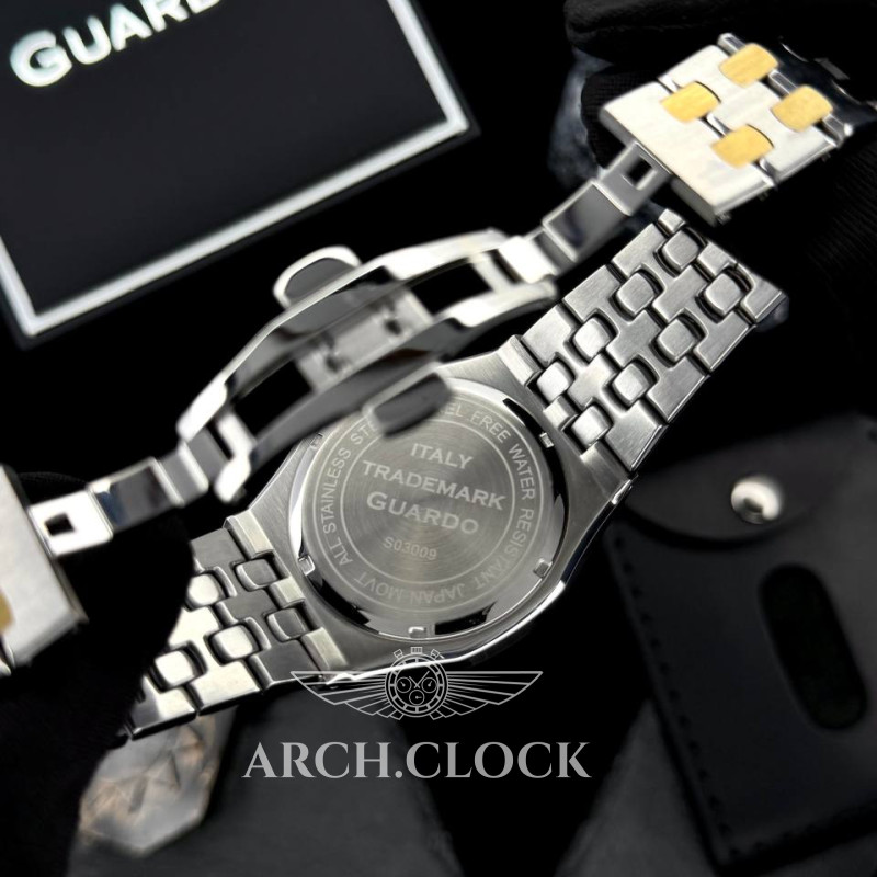 Годинник GUARDO Aurora Steel Gold, фото 7
