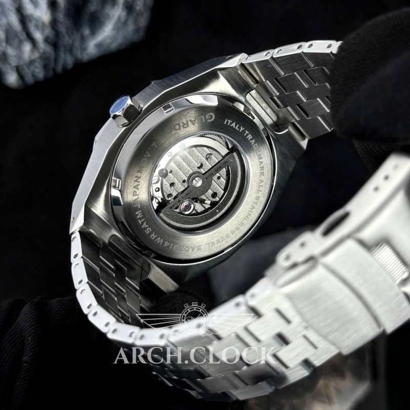 Годинник GUARDO Royal Octane Skeleton Black, фото 2