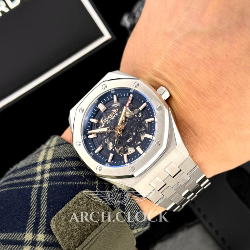 Годинник GUARDO Royal Octane Skeleton, фото 4