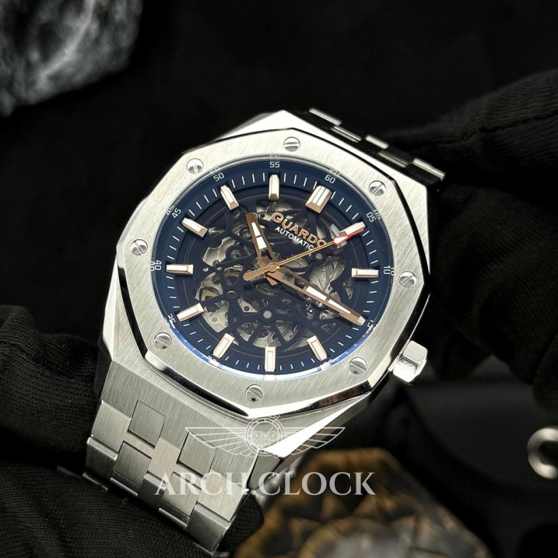 Годинник GUARDO Royal Octane Skeleton, фото 2