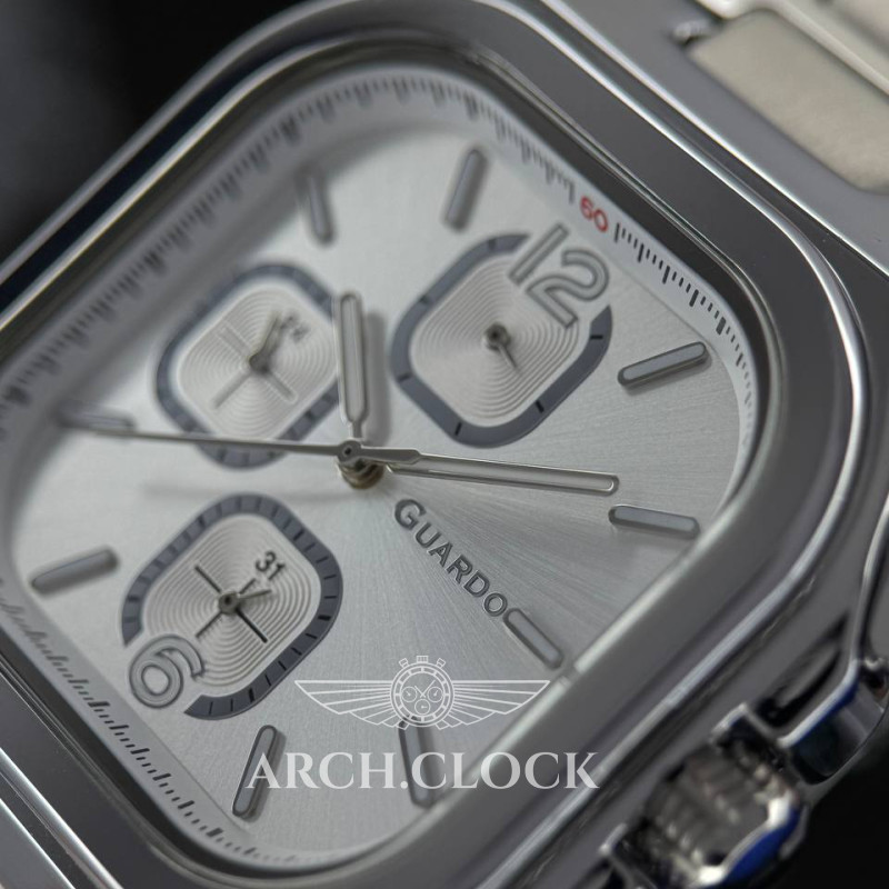 Годинник GUARDO Majestic Steel White, фото 10