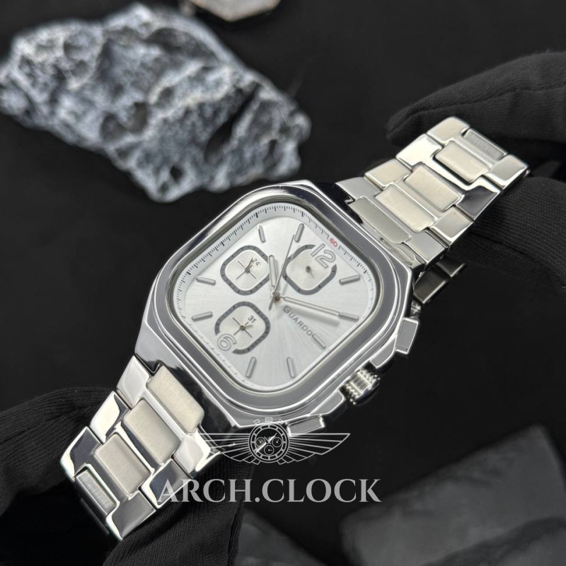 Годинник GUARDO Majestic Steel White, фото 11