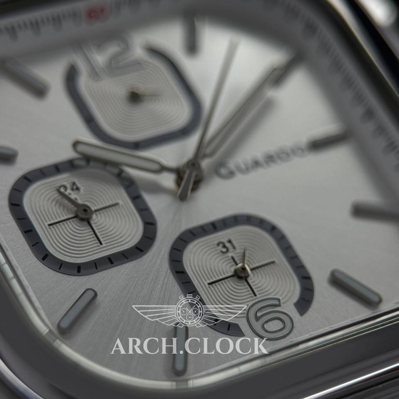 Годинник GUARDO Majestic Steel White, фото 9