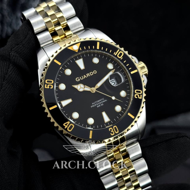 Годинник GUARDO Submarine Gold, фото 10