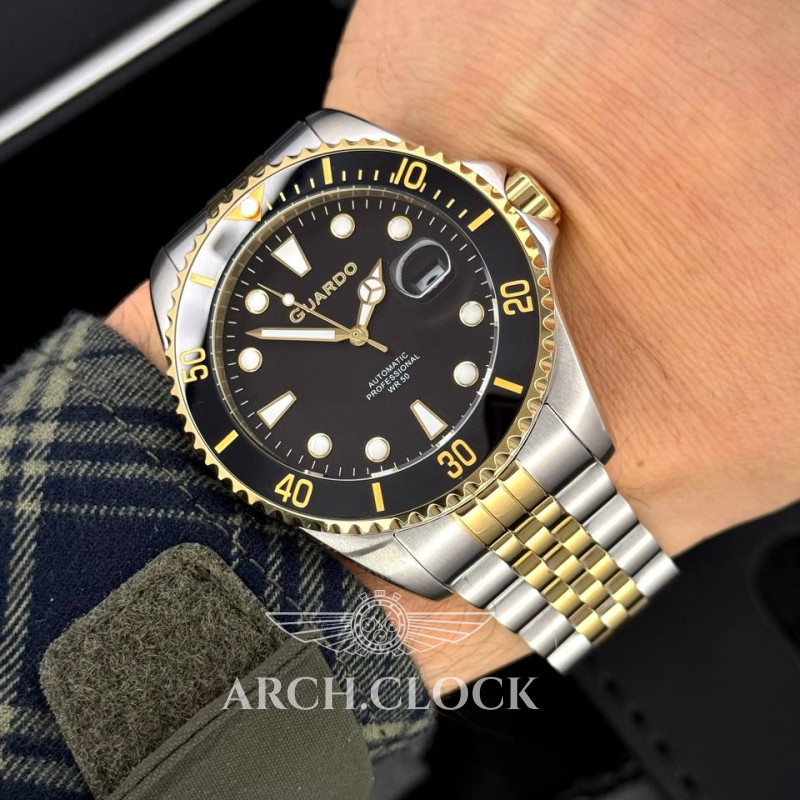 Годинник GUARDO Submarine Gold, фото 4