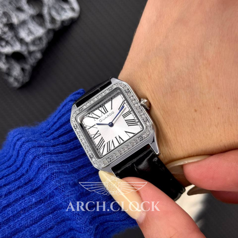 Годинник Guardo Special Edition Silver-White, фото 8