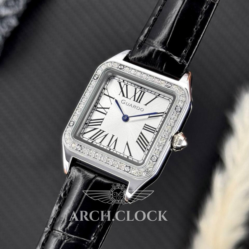 Годинник Guardo Special Edition Silver-White, фото 2