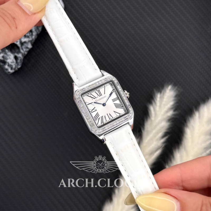 Годинник Guardo Classic All White, фото 10