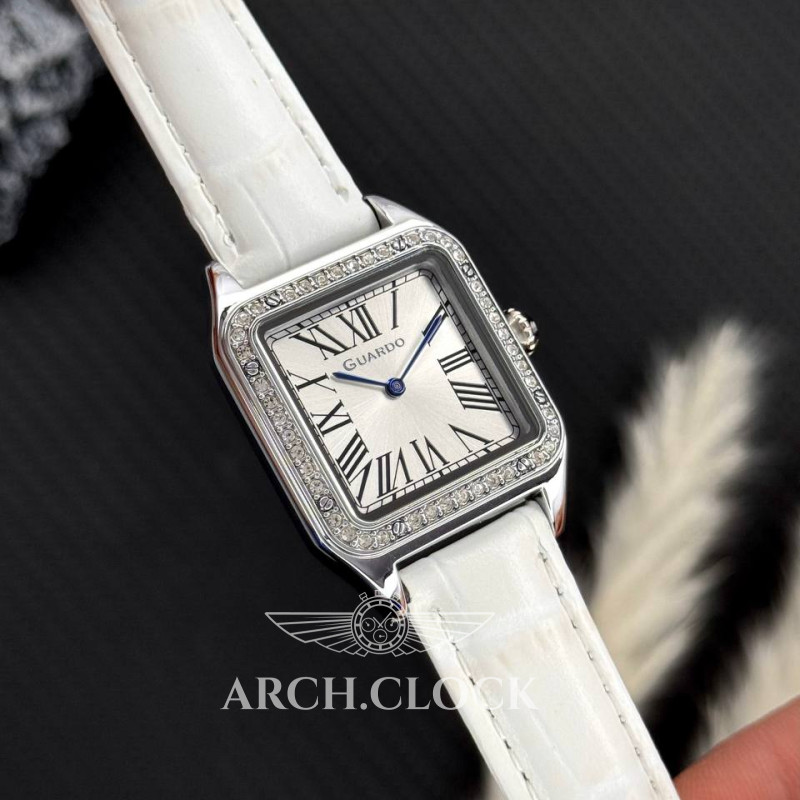 Годинник Guardo Classic All White, фото 6