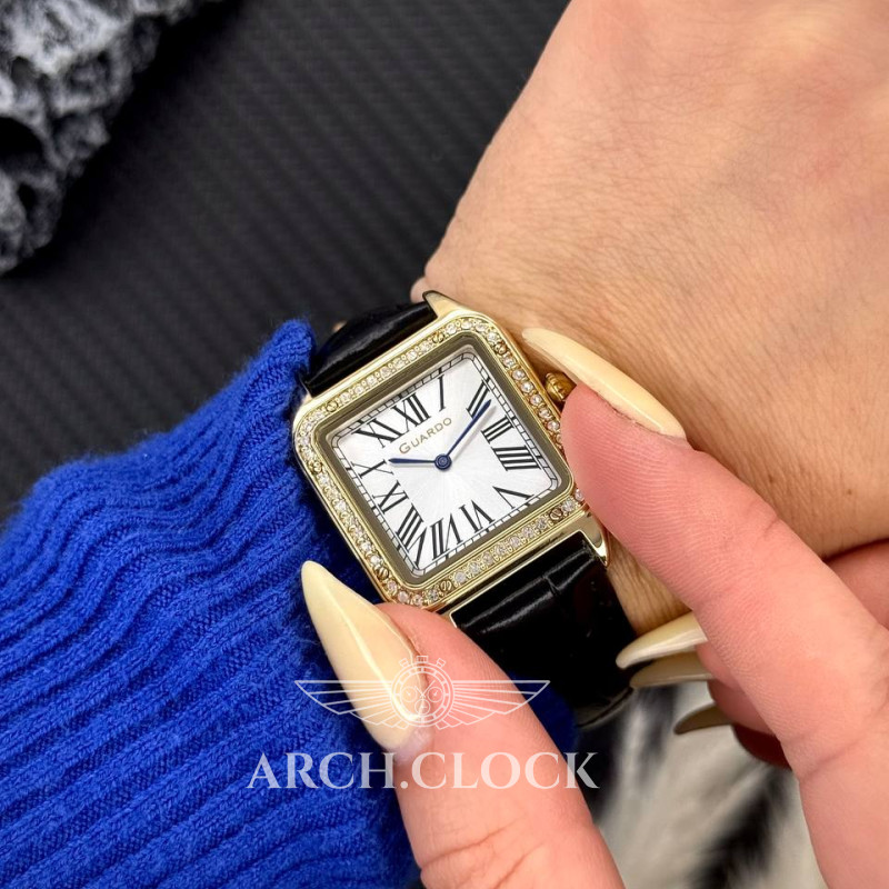 Годинник Guardo Special Edition Gold-White, фото 4
