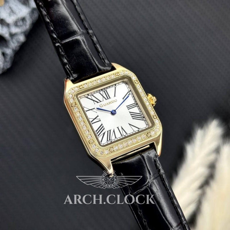 Годинник Guardo Special Edition Gold-White, фото 5