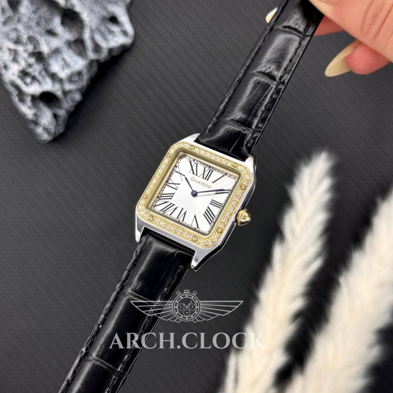 Годинник Guardo Special Edition Silver-Gold-White, фото 5