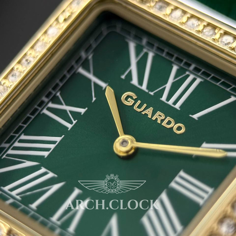 Годинник Guardo Special Edition Silver-Green, фото 5