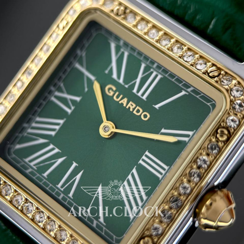 Годинник Guardo Special Edition Silver-Green, фото 7