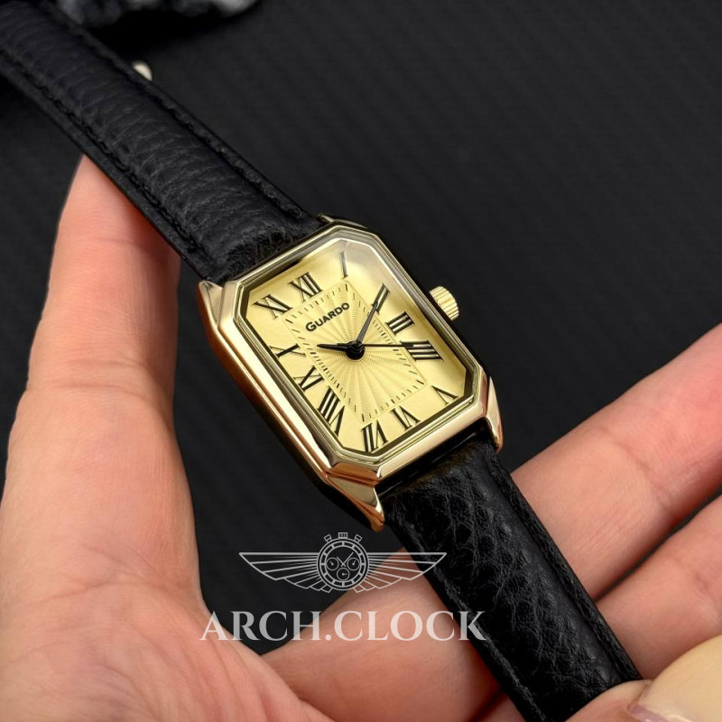 Годинник Guardo Imperium Noir Gold, фото 4