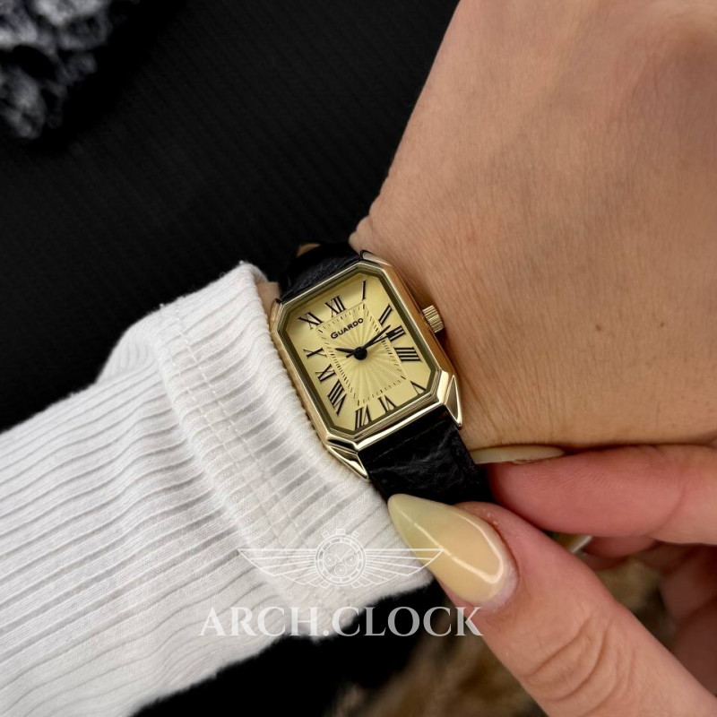 Годинник Guardo Imperium Noir Gold, фото 7