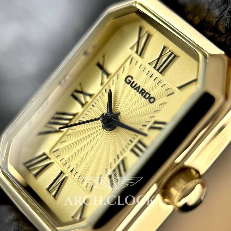 Годинник Guardo Imperium Noir Gold, фото 5