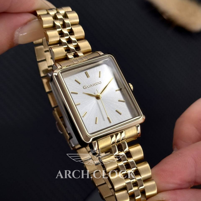 Годинник GUARDO Royal Recto Gold, фото 2