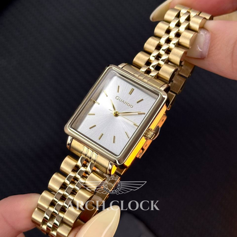 Годинник GUARDO Royal Recto Gold, фото 8
