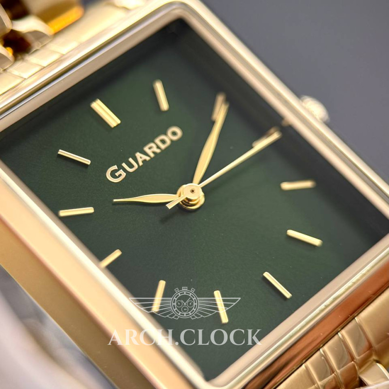 Годинник GUARDO Royal Recto Green, фото 5