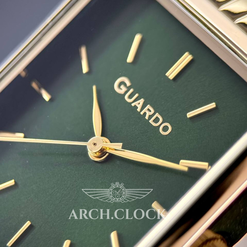 Годинник GUARDO Royal Recto Green, фото 9