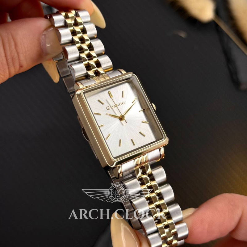 Годинник GUARDO Royal Recto White, фото 11