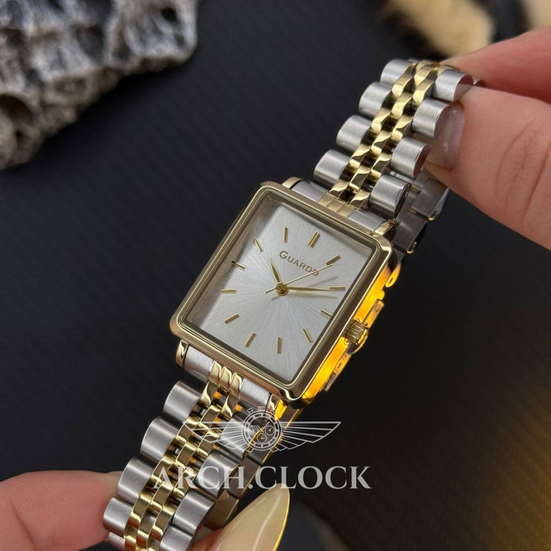 Годинник GUARDO Royal Recto White, фото 10