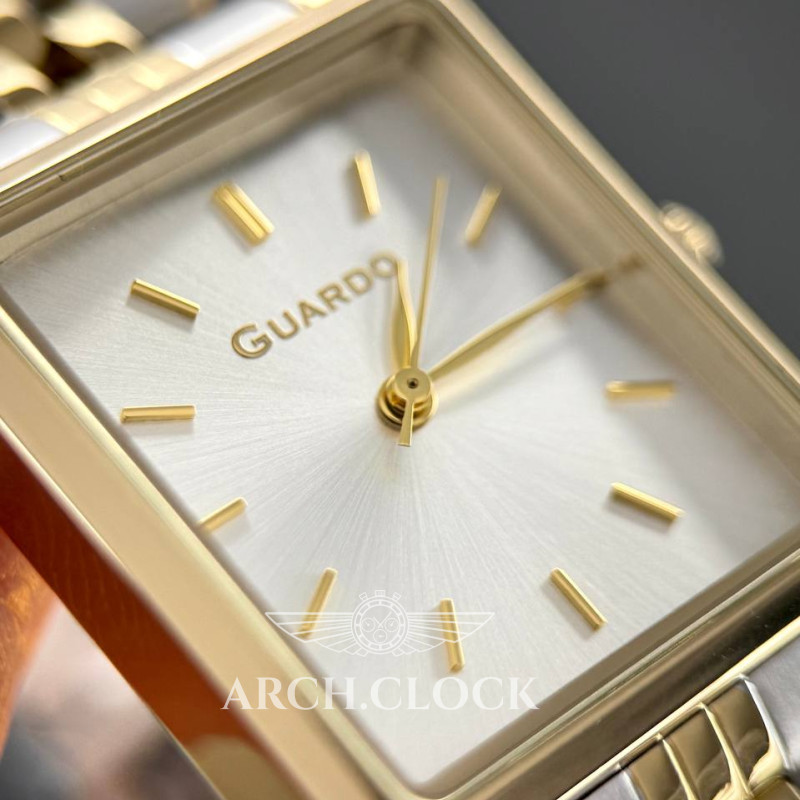 Годинник GUARDO Royal Recto White, фото 3
