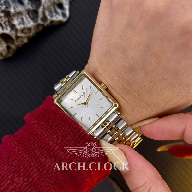Годинник GUARDO Royal Recto White, фото 6