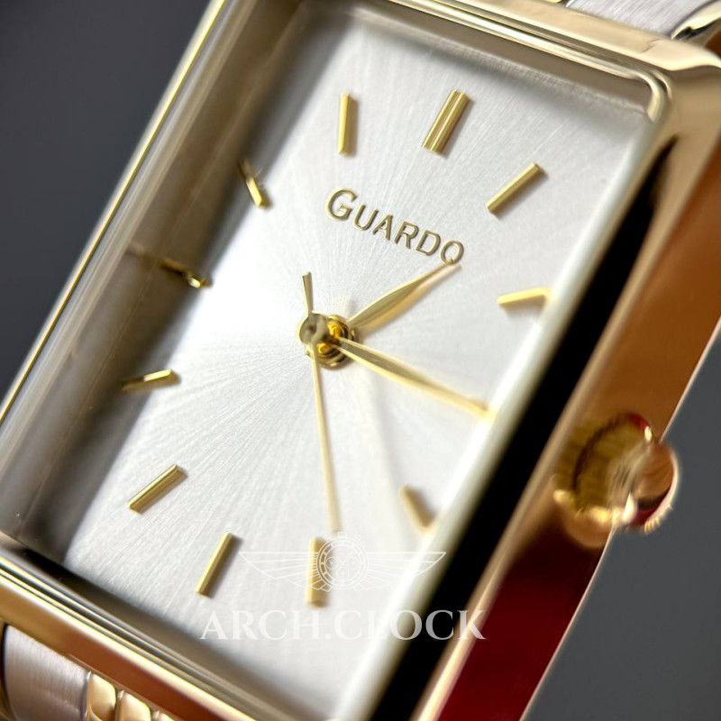 Годинник GUARDO Royal Recto White, фото 7