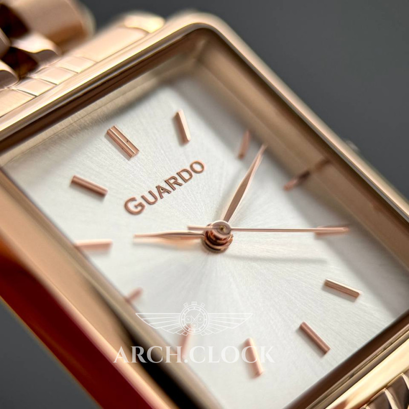 Годинник GUARDO Royal Recto Rose, фото 2