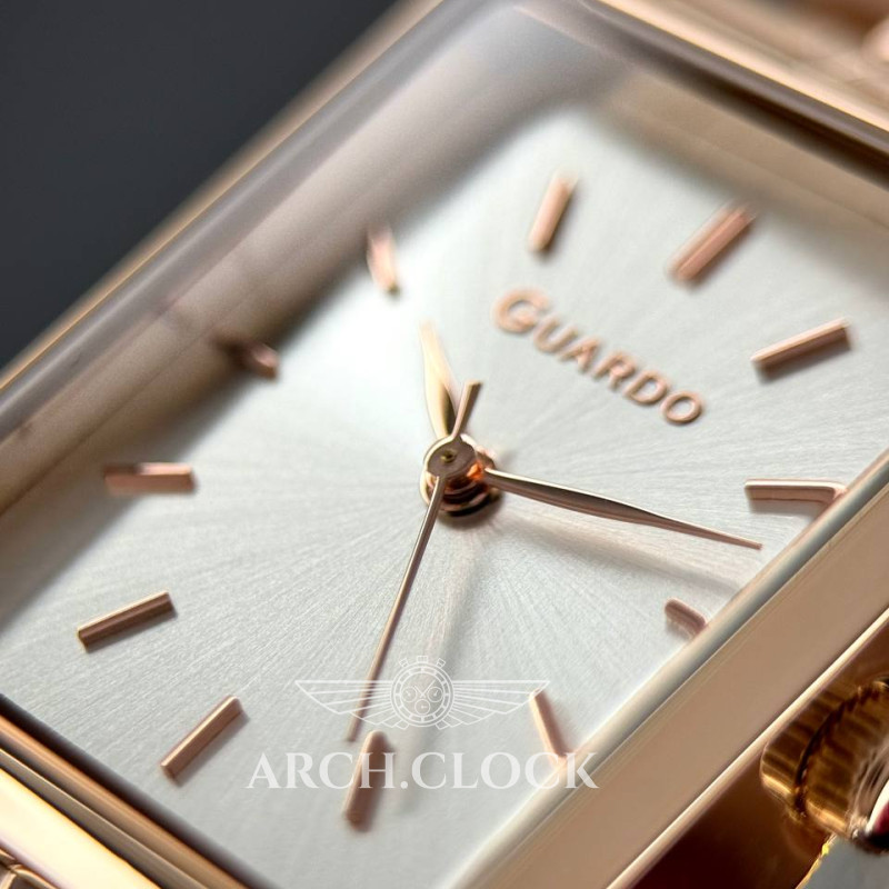 Годинник GUARDO Royal Recto Rose, фото 5