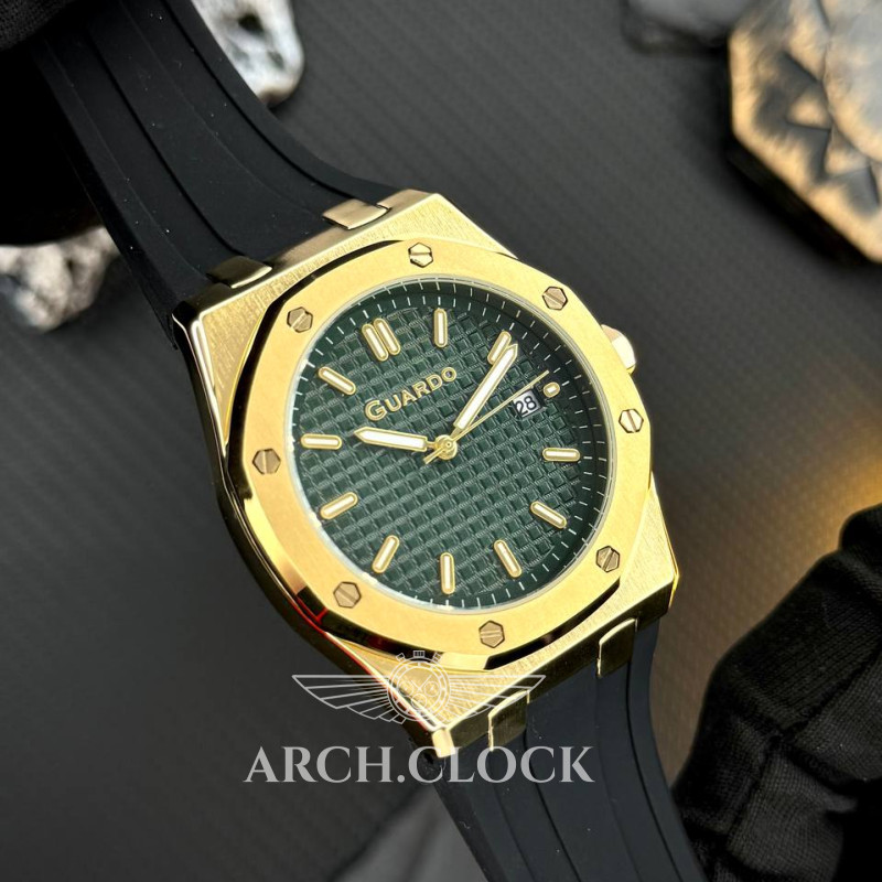 Годинник GUARDO Axiom Noir Sport Green, фото 9