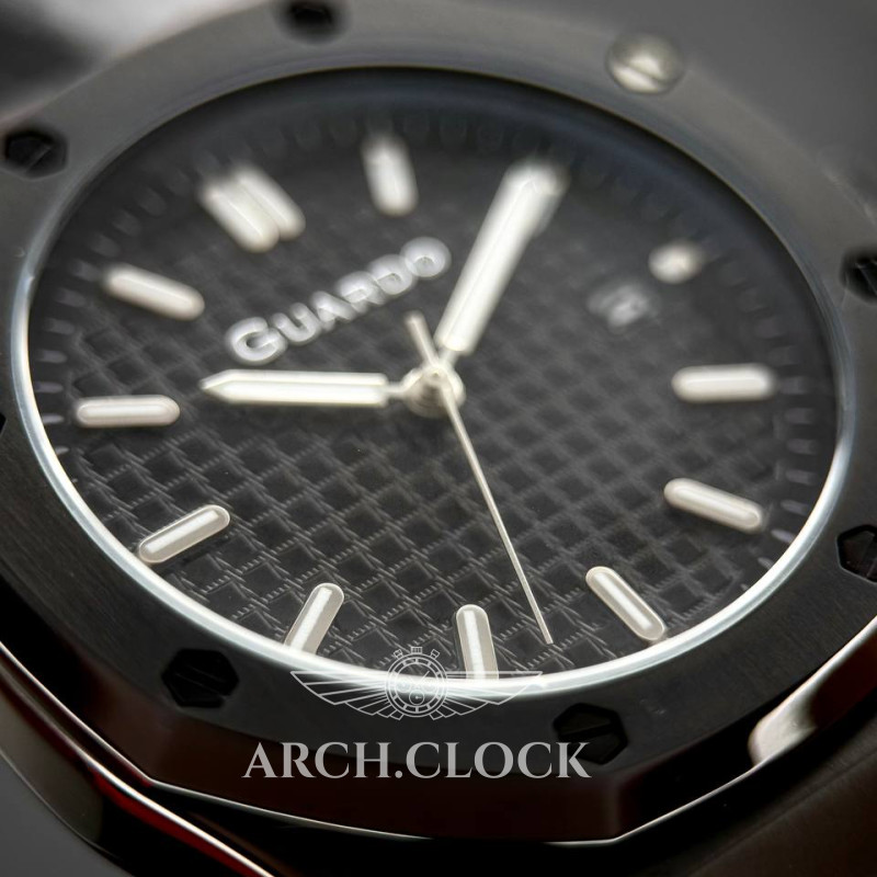 Годинник GUARDO Axiom Noir Sport Black, фото 2