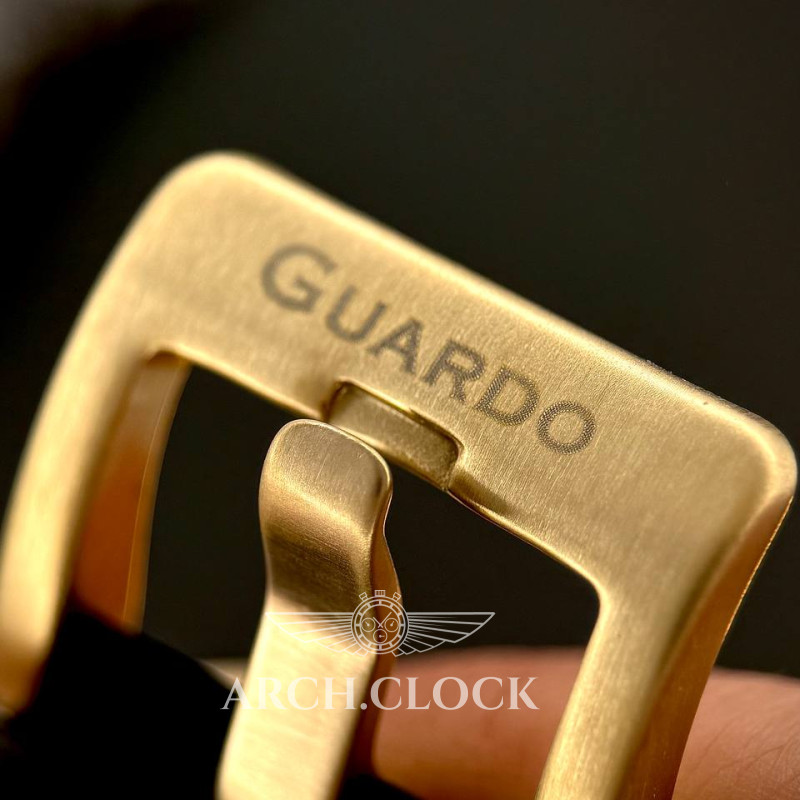 Годинник GUARDO Axiom Noir Sport Gold, фото 8