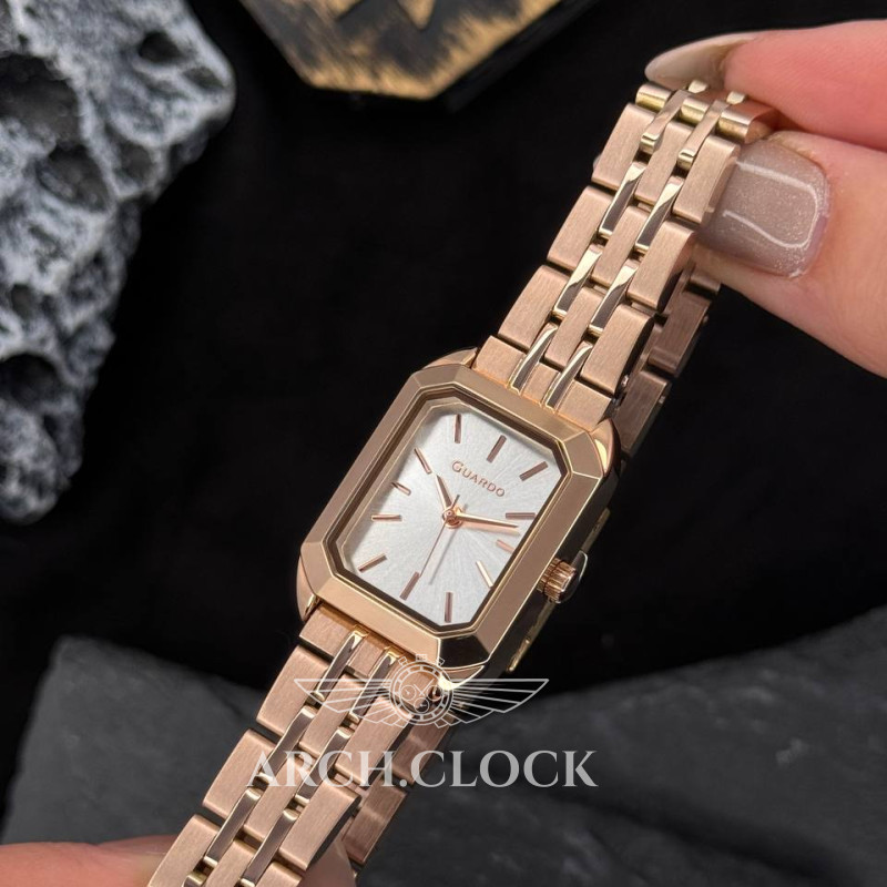 Годинник GUARDO Emerald Duo Prestige Rose, фото 2