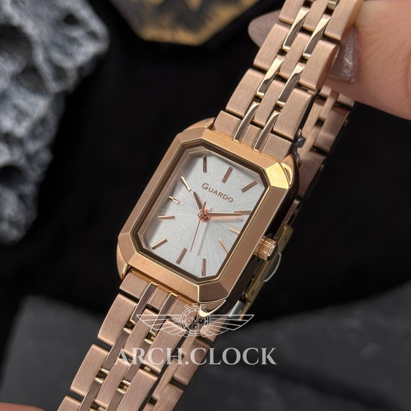 Годинник GUARDO Emerald Duo Prestige Rose, фото 6