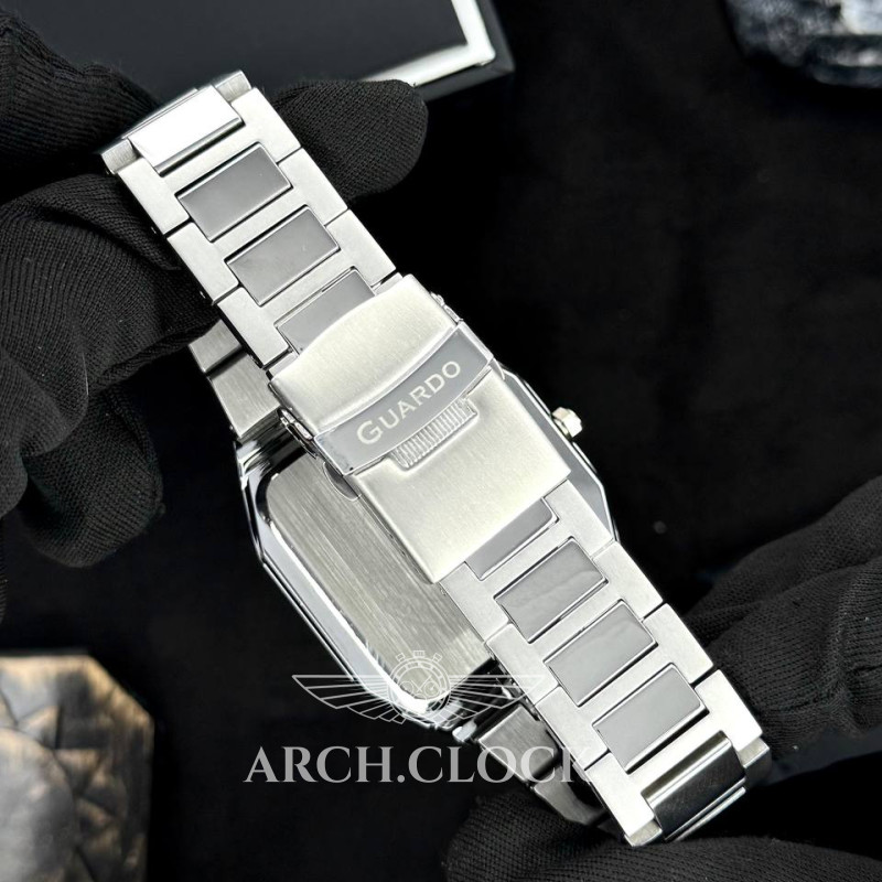 Годинник GUARDO Noir Regent Steel, фото 3