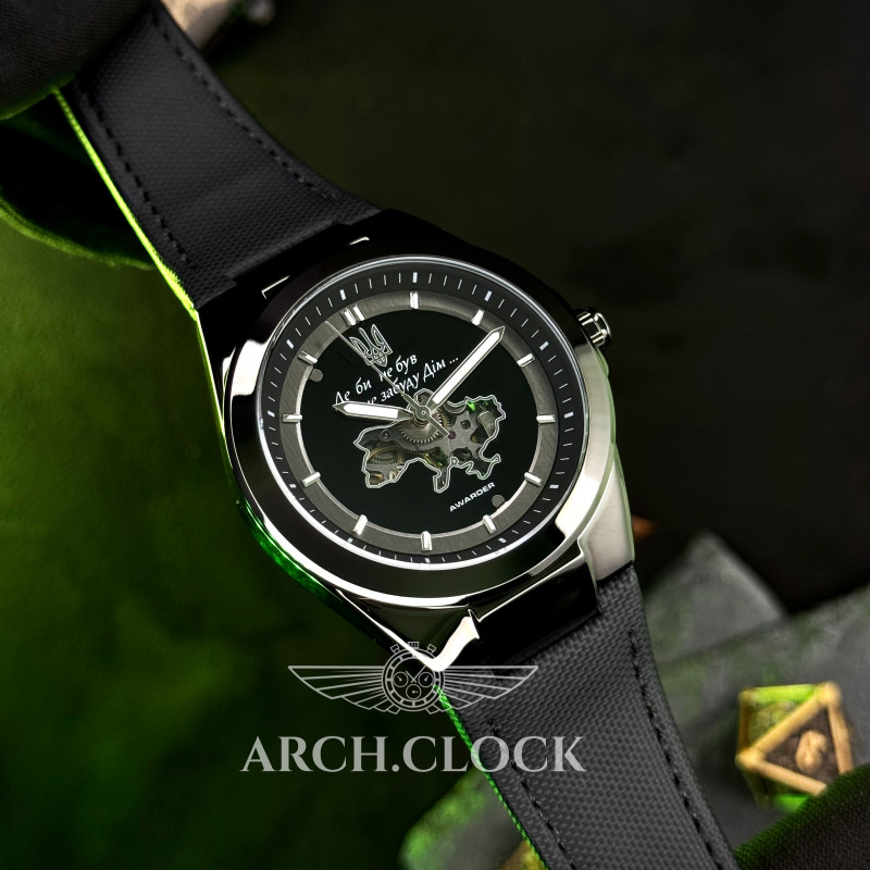 Часы AWARDER Patriot Edition All Black, фото 2