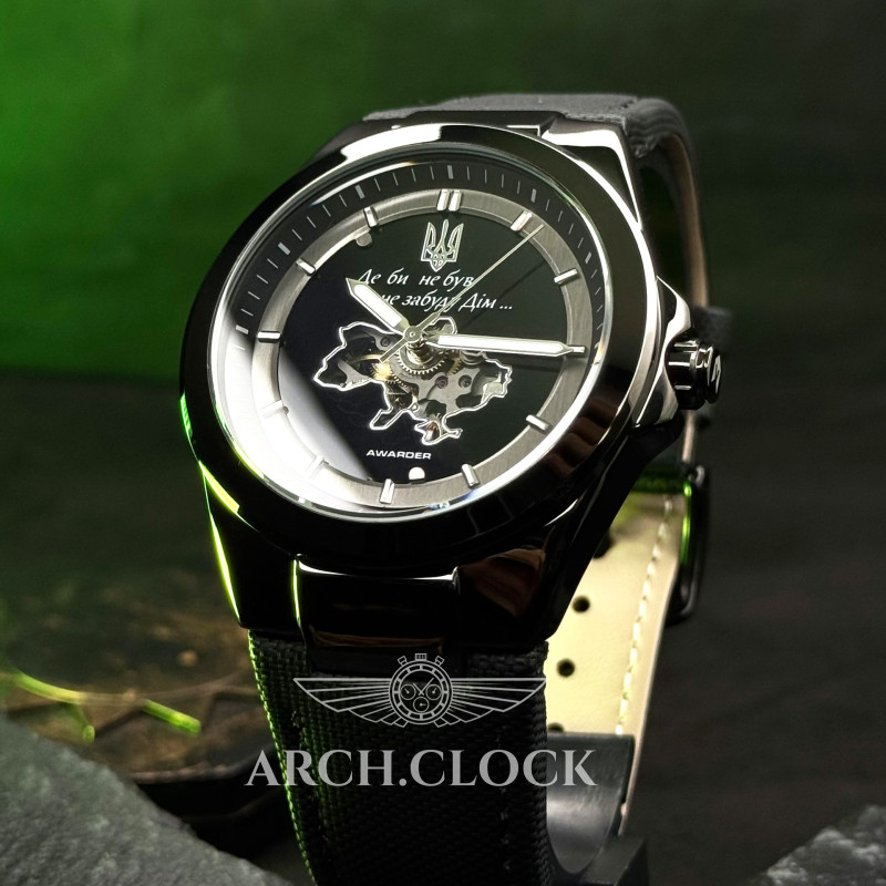 Часы AWARDER Patriot Edition All Black, фото 12
