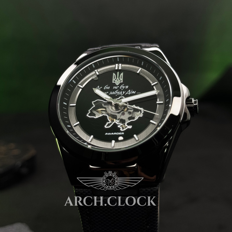 Часы AWARDER Patriot Edition All Black, фото 6