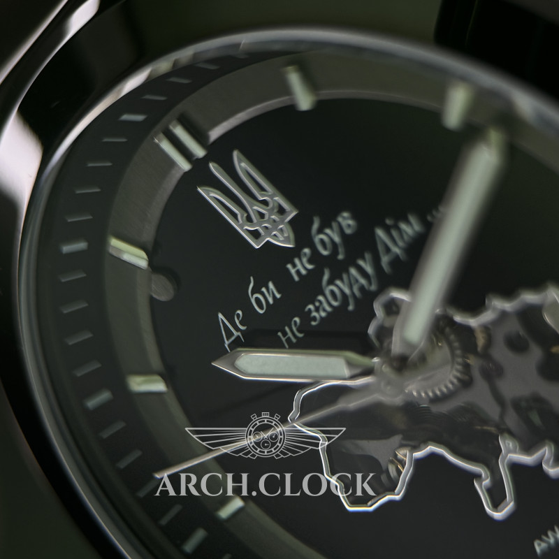 Часы AWARDER Patriot Edition All Black, фото 5