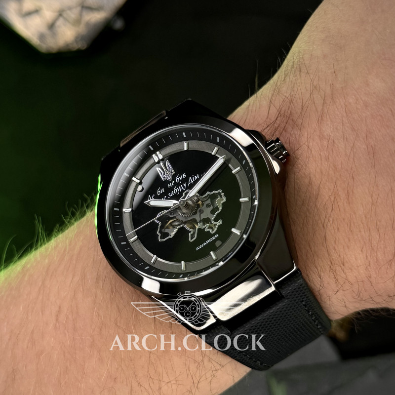 Часы AWARDER Patriot Edition All Black, фото 20