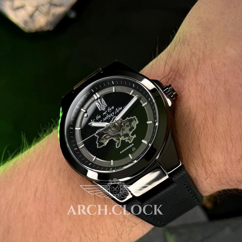 Часы AWARDER Patriot Edition All Black, фото 14