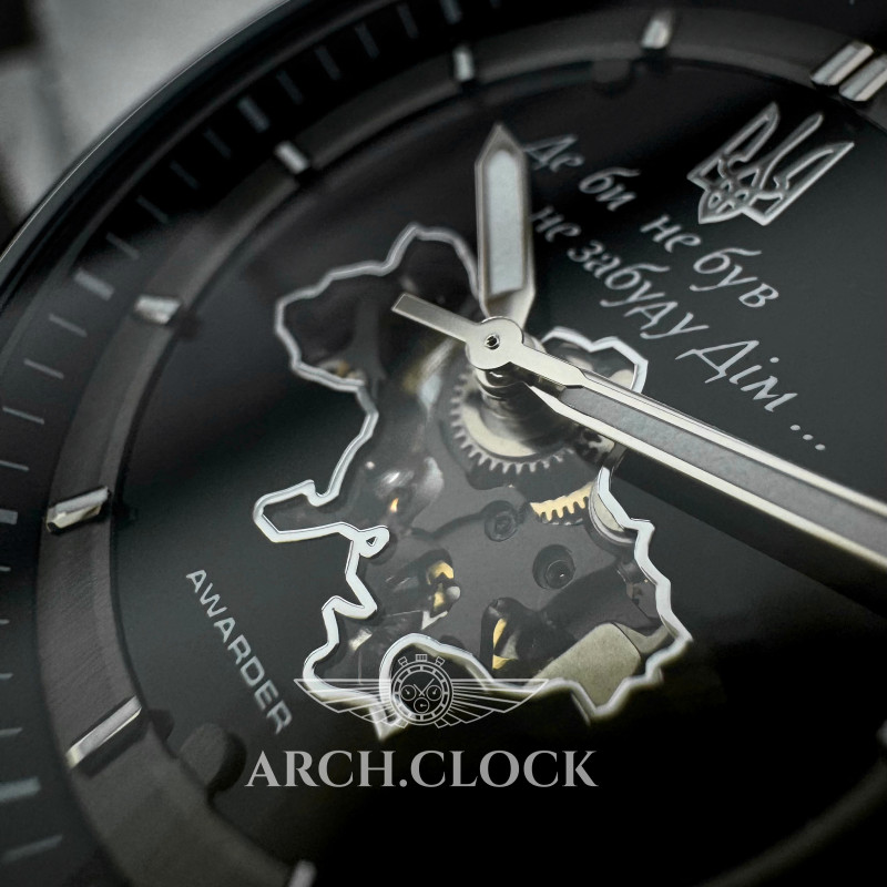 Часы AWARDER Patriot Edition All Black, фото 11
