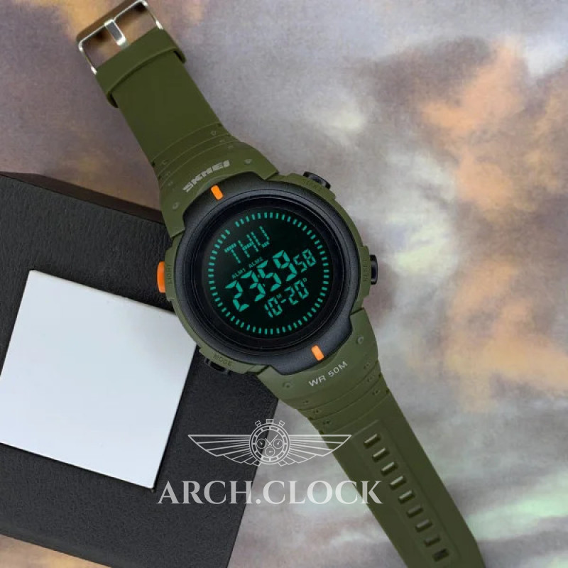 Годинник SkSkmei 1231AG Military Smart Watch + Compass, фото 5