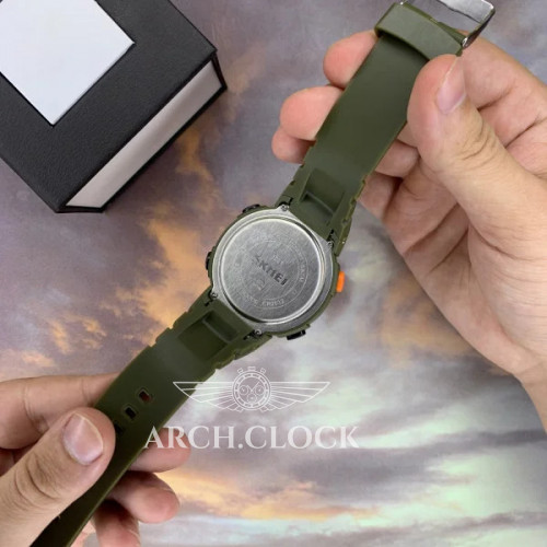 Skmei 1231AG Military Smart Watch + Compass